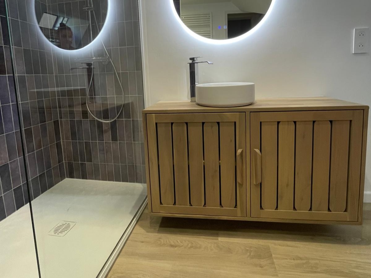 Douche à l'italienne